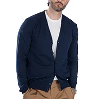 Alex blue cotton cardigan